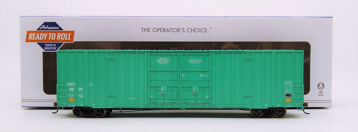 Athearn 75134 HO SRY RTR 60' Gunderson DD Hi-Cube Box #6007