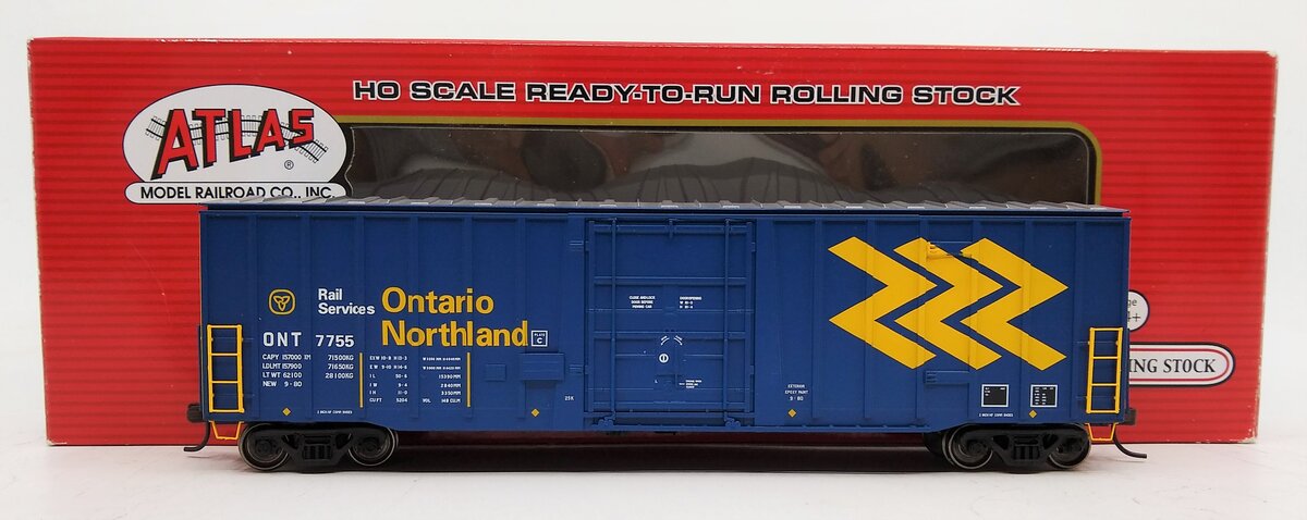 Atlas 20002985 HO Ontario Northland 50' NSC PD Boxcar #7755
