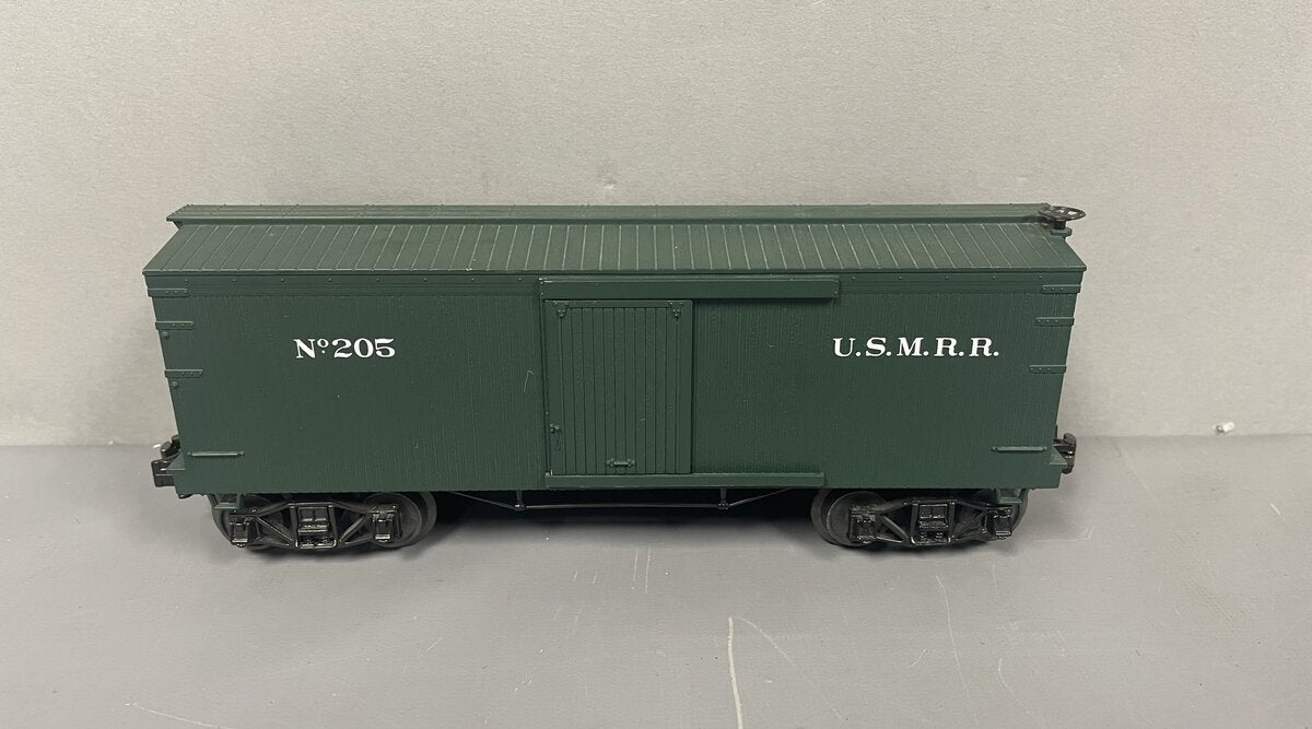 MTH 30-74667 O Gauge US Military Railroad 19th Century 34' Boxcar #205