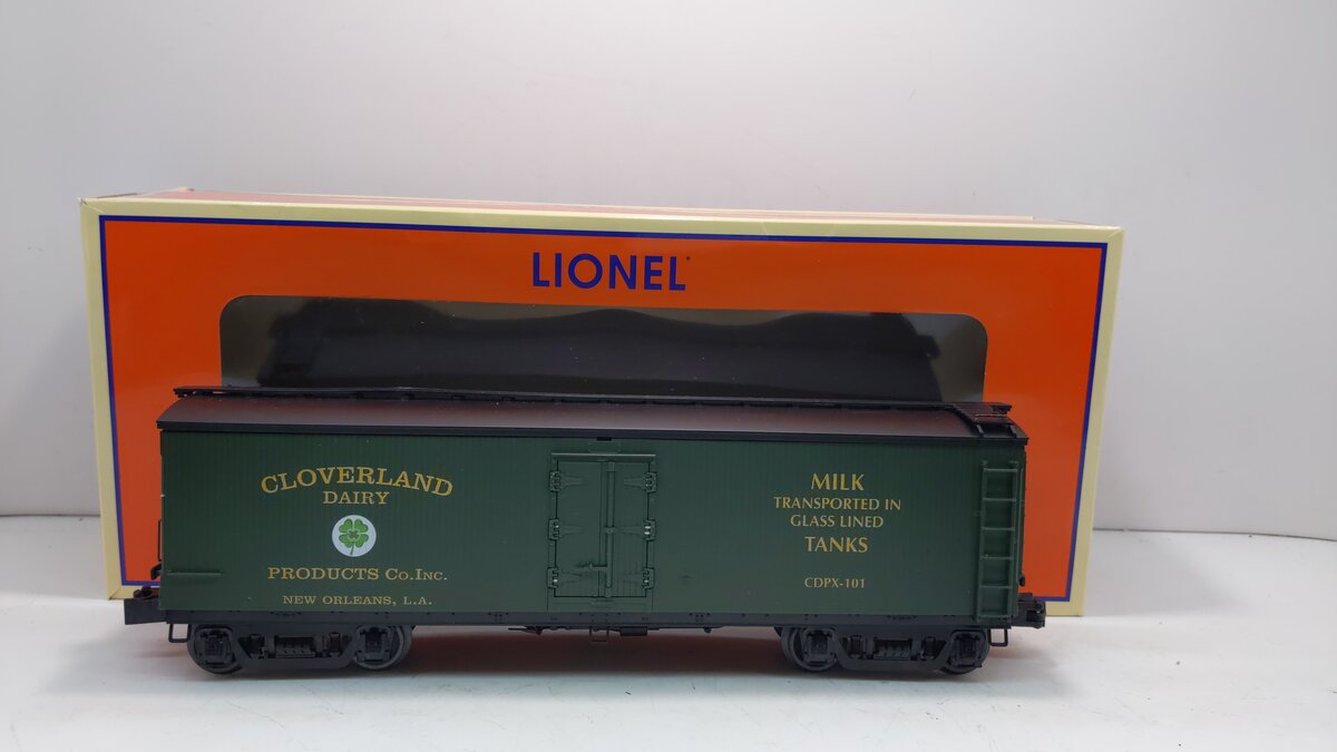 Lionel 2026760 O Cloverland Dairy Milk Car #101