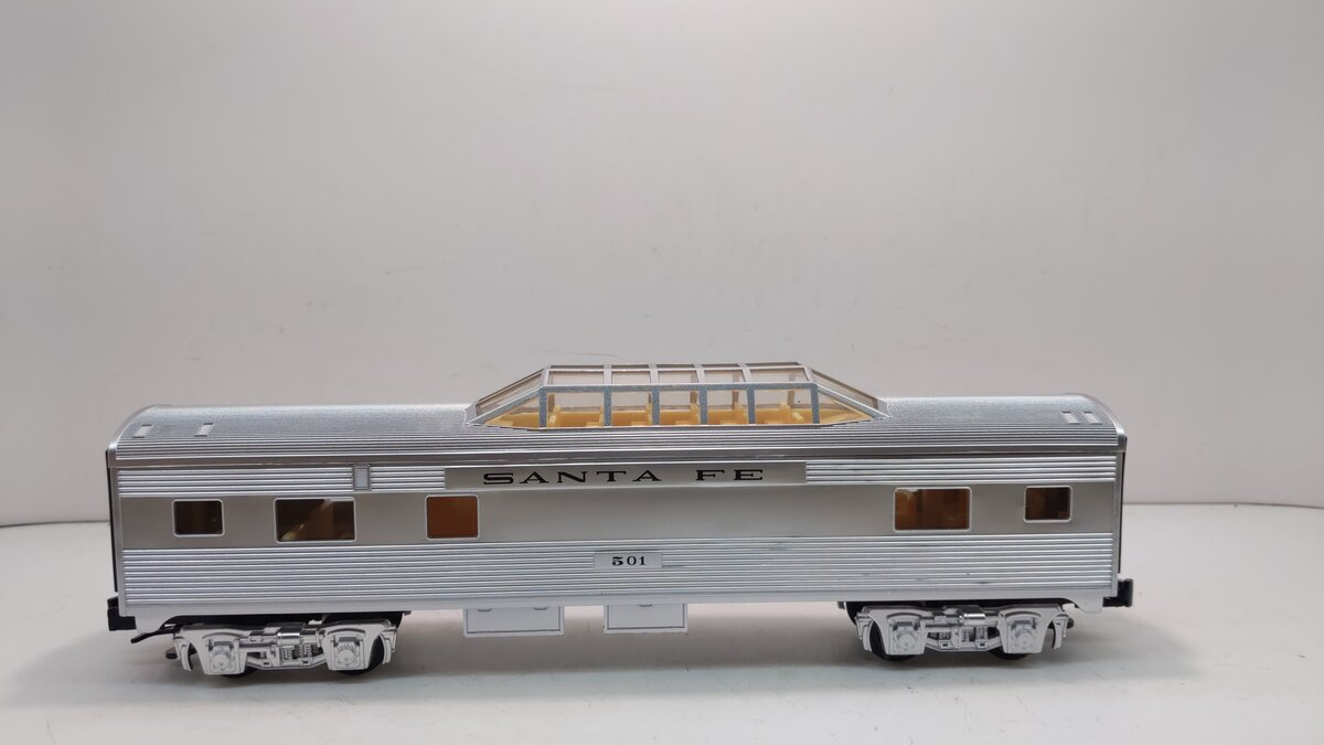 Lionel 2227240 O Santa Fe Chief Add-on Vista Dome #501
