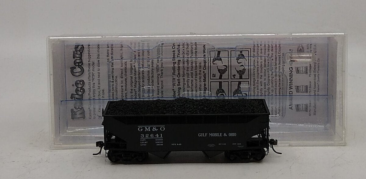 Kadee 7516 HO Gulf, Mobile & Ohio 50-Ton 2-Bay Open Hopper #32641