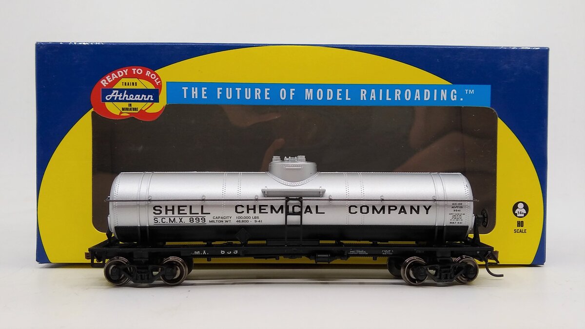 Athearn 29333 HO Shell 1-Dome Tank Car RTR #899
