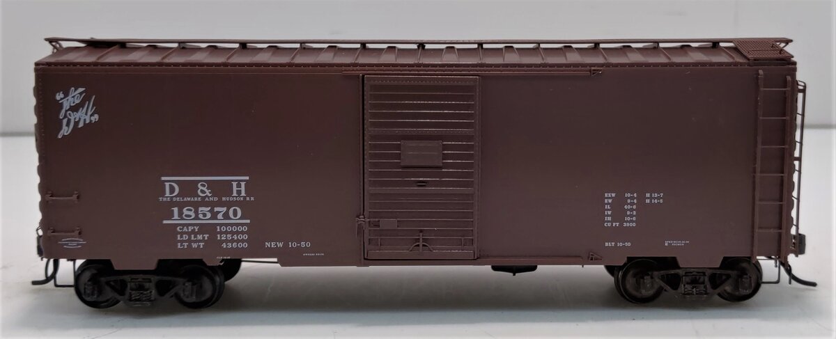 Kadee 4010 HO Delaware & Hudson 40' PS-1 Standard Boxcar #18570