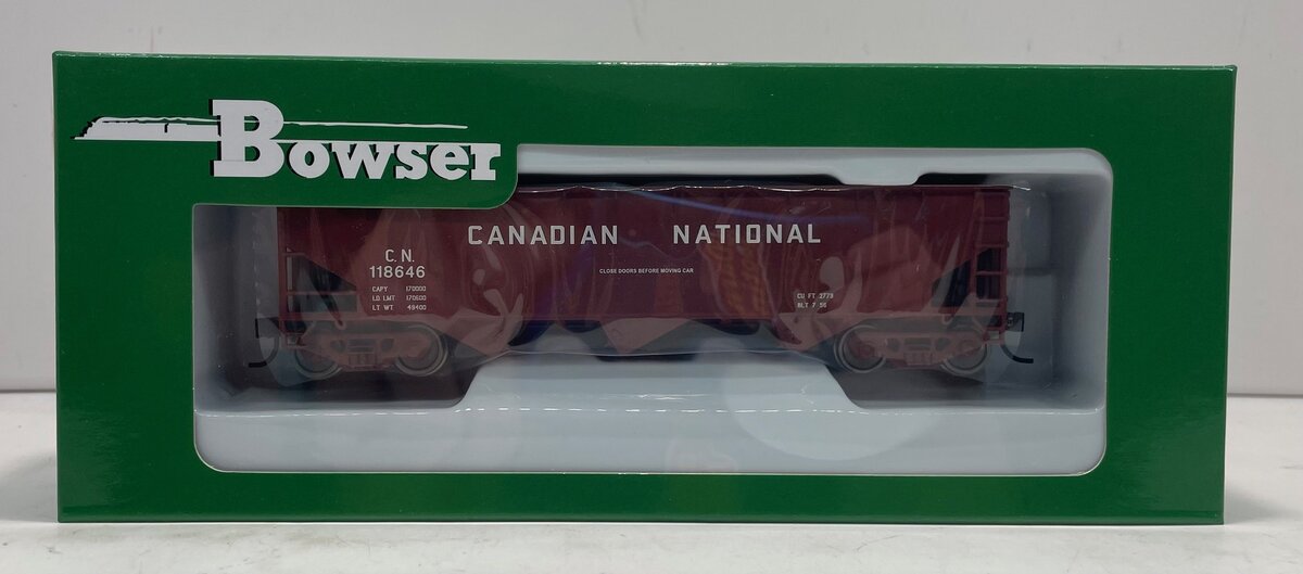 Bowser 5954 HO Canadian National 70-Ton Offset Hopper Car #118646