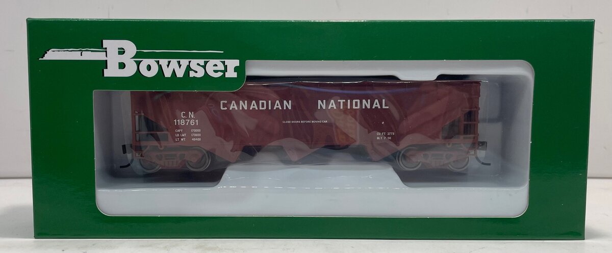 Bowser 5955 HO Canadian National 70-Ton Offset Hopper Car #118761