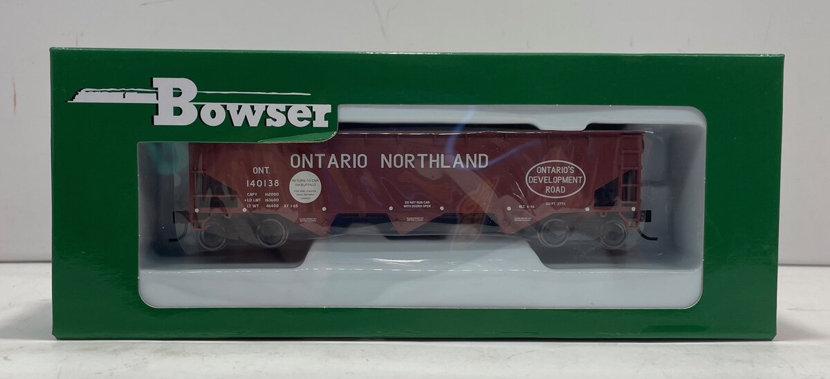 Bowser 42309 HO Ontario Northland 70-Ton Offset Hopper Ready-To-Run #140138