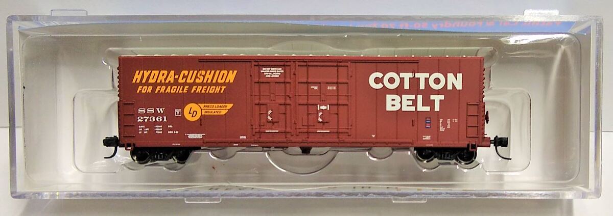 Wheels of Time 61063 N Scale St. Louis & Southwestern PC&F 50' Boxcar #27361
