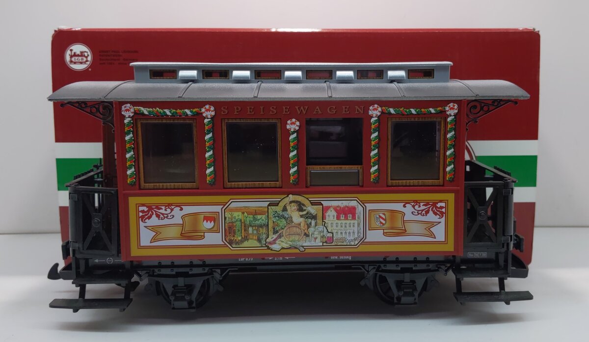 トップス lgb LGB 34130 950th Anniversary Dining Car – Trainz