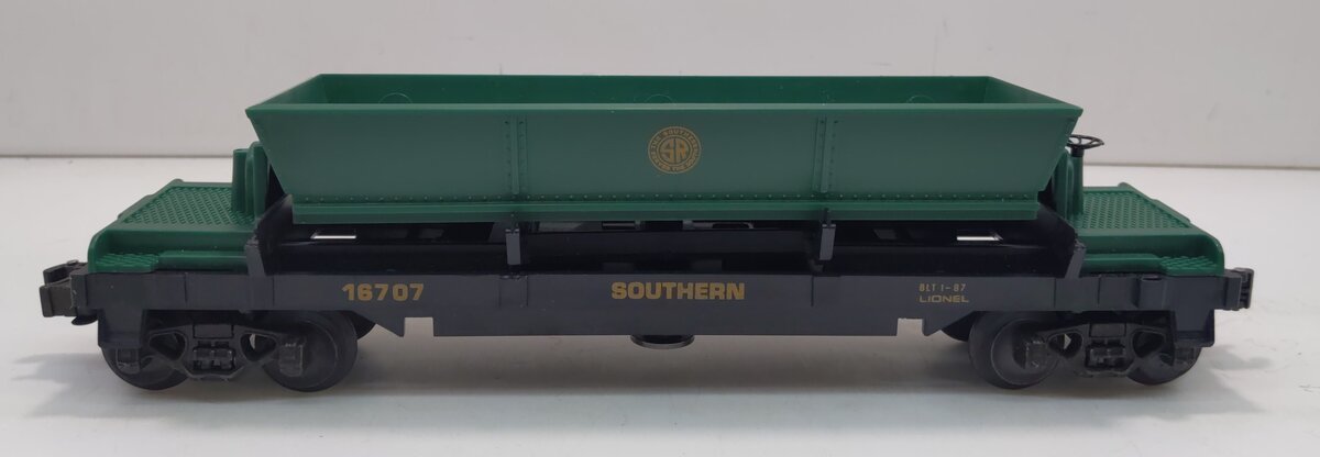 Lionel 6-16707 O Scale Southern Operating Coal Dump Car