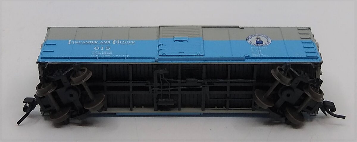 Atlas 45833 N Scale L&C Steel Rebuilt Boxcar #615