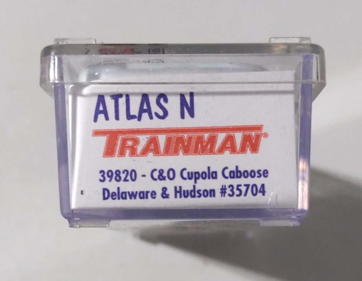 Atlas 39820 N Scale D&H C&O-Type Caboose #35704