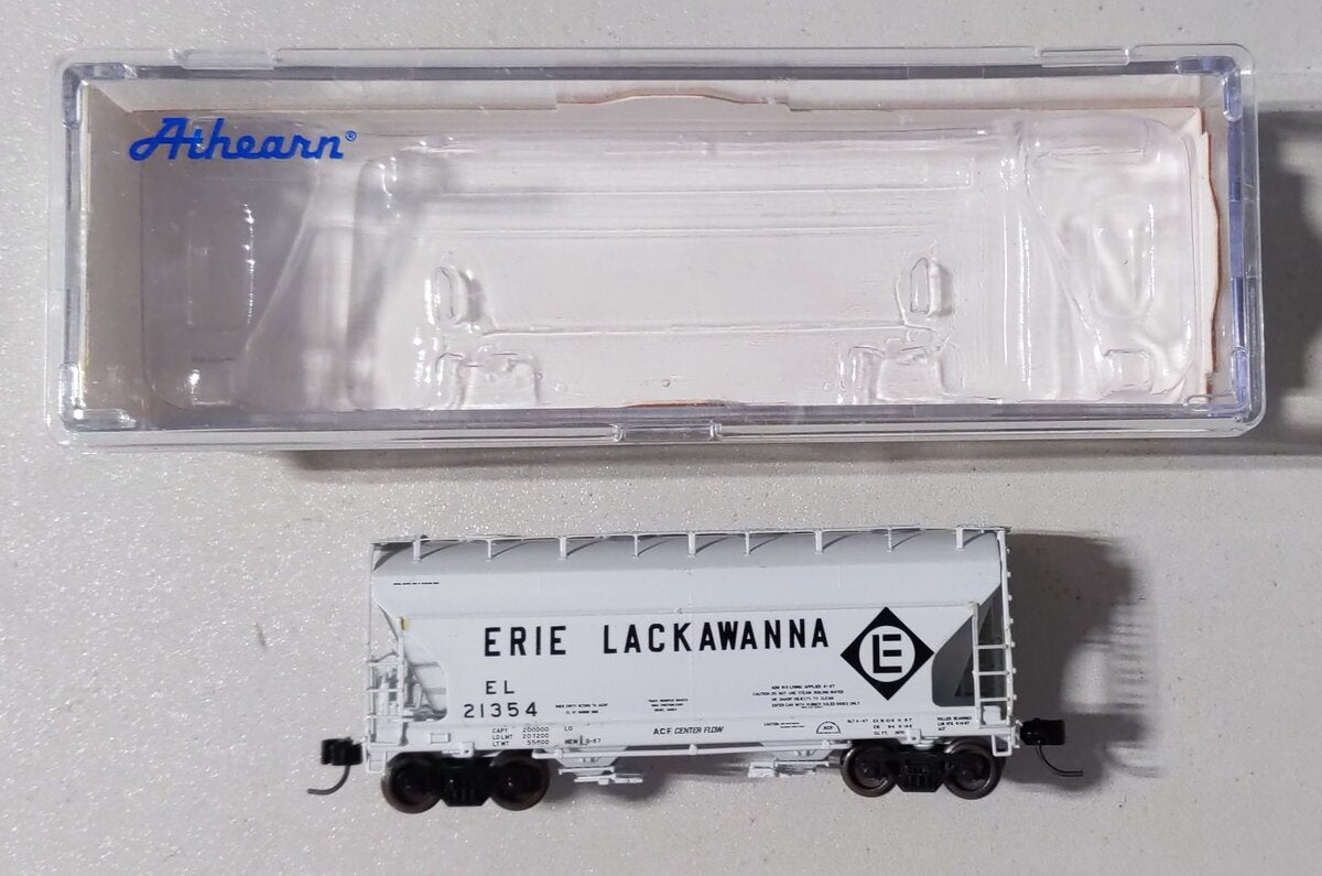 Athearn 23328 N Erie Lackawanna ACF 2970 Covered Hopper #21354
