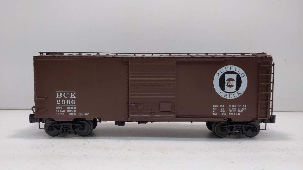 Lionel 6-82621 O Buffalo Creek BCK 40' PS-1 Boxcar #2366