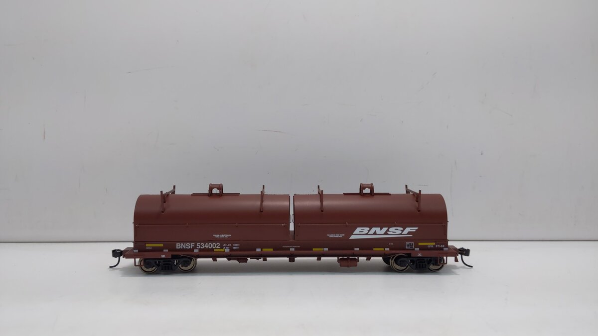 Walthers 920-105237 HO BNSF 50' Evans Cushion Coil Car RTR #534002