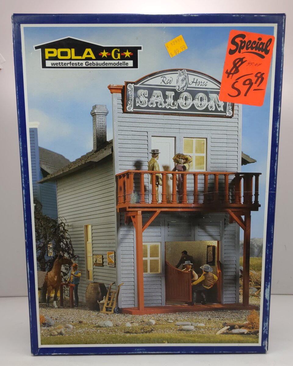 Pola 1802 G Scale Red Horse Saloon Kit – Trainz