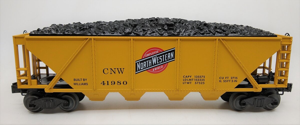 Williams 47613 O Scale Chicago & NorthWestern Quad Hopper #41980