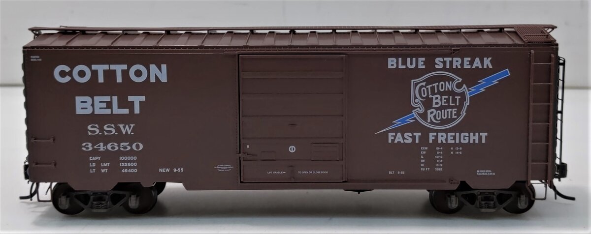 Kadee 5210 HO Cotton Belt 40' PS-1 Boxcar #34650