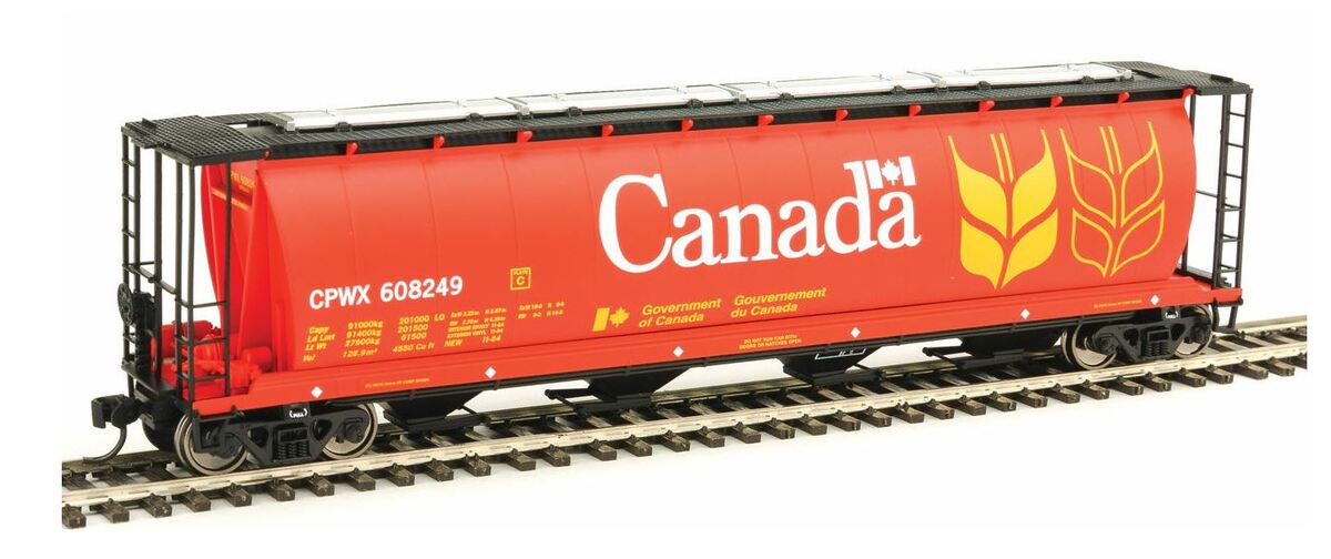 Walthers 910-7156 HO Scale Canadian Wheat Board 59' Cylindrical Hopper #608249