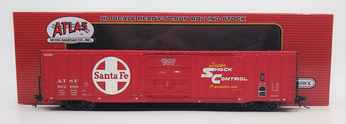 Atlas 20004720 HO Santa Fe BX-177 Box Car (Original Paint) #622099