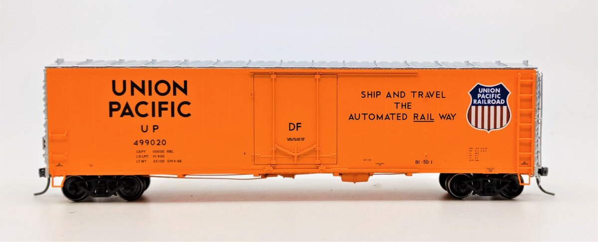 Atlas 20001376 HO Union Pacific 50' AAR PD Boxcar #499020