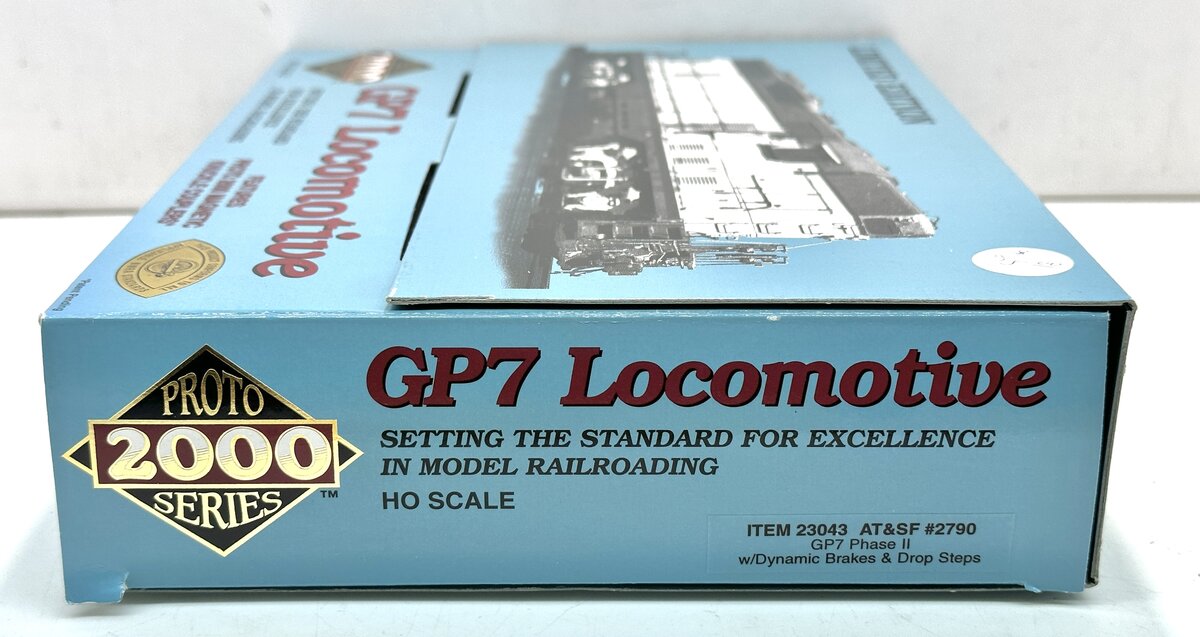 Proto 2000 23043 HO AT&SF EMD GP7 Phase II Diesel Loco w/Dynamic Brakes #2790