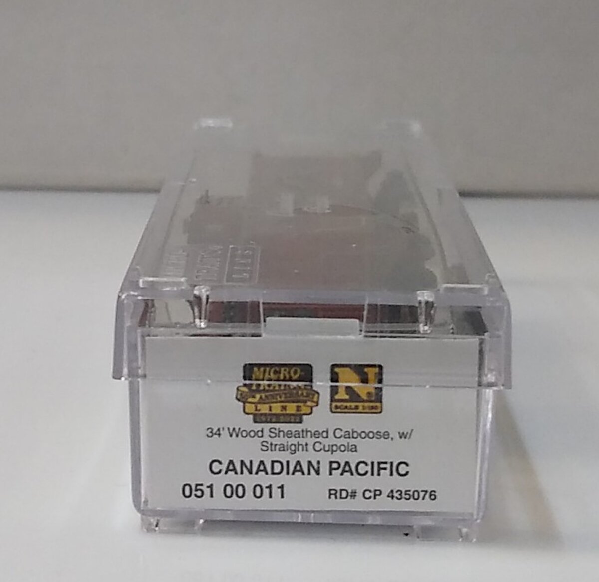 Micro-Trains 05100011 N Canadian Pacific Caboose #435076