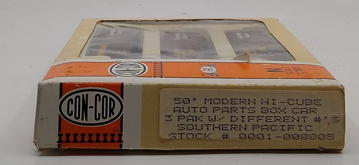 Con-Cor 0001-008805 N Southern Pacific 50 Foot Hi Cube Box Car (Set of 3)