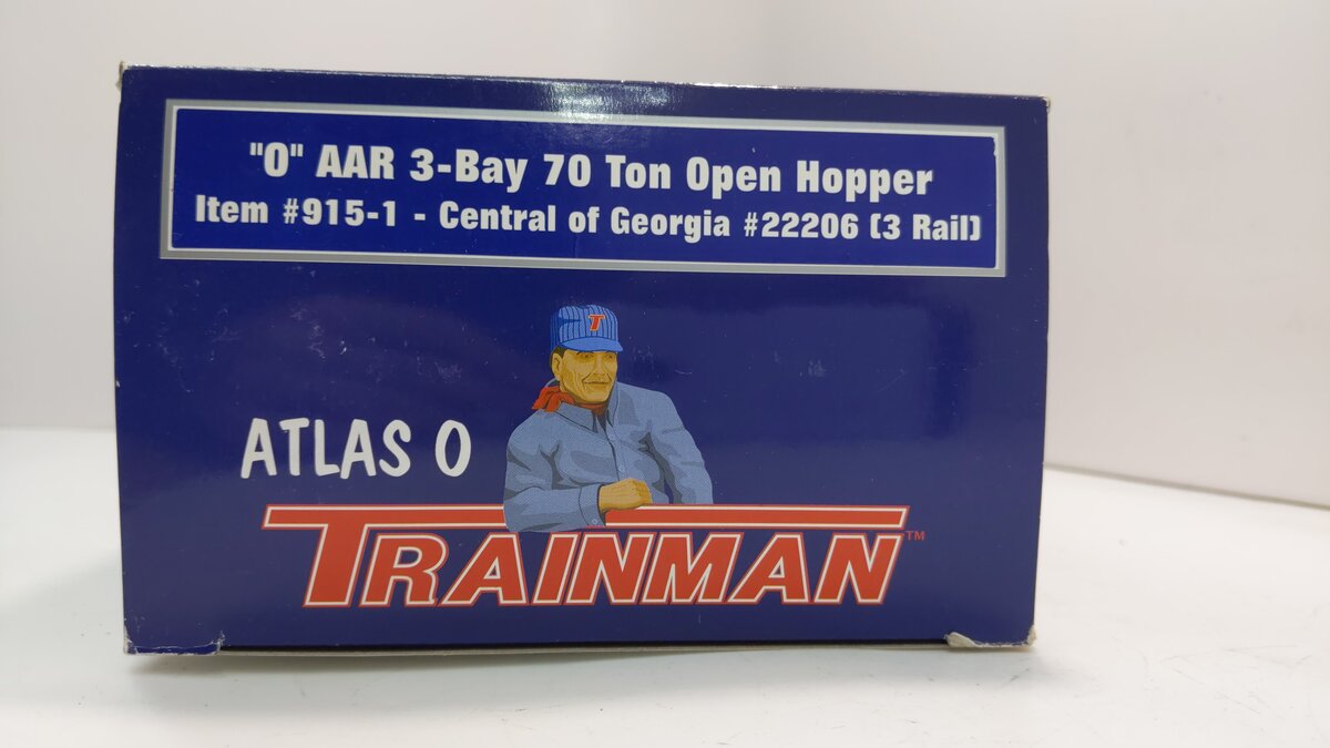 Atlas 915-1 CofG 70-Ton 3-Bay Hopper #2206