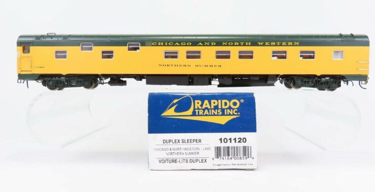 Rapido 101120 HO Chicago & North Western "Northern Summer" Duplex Sleeper