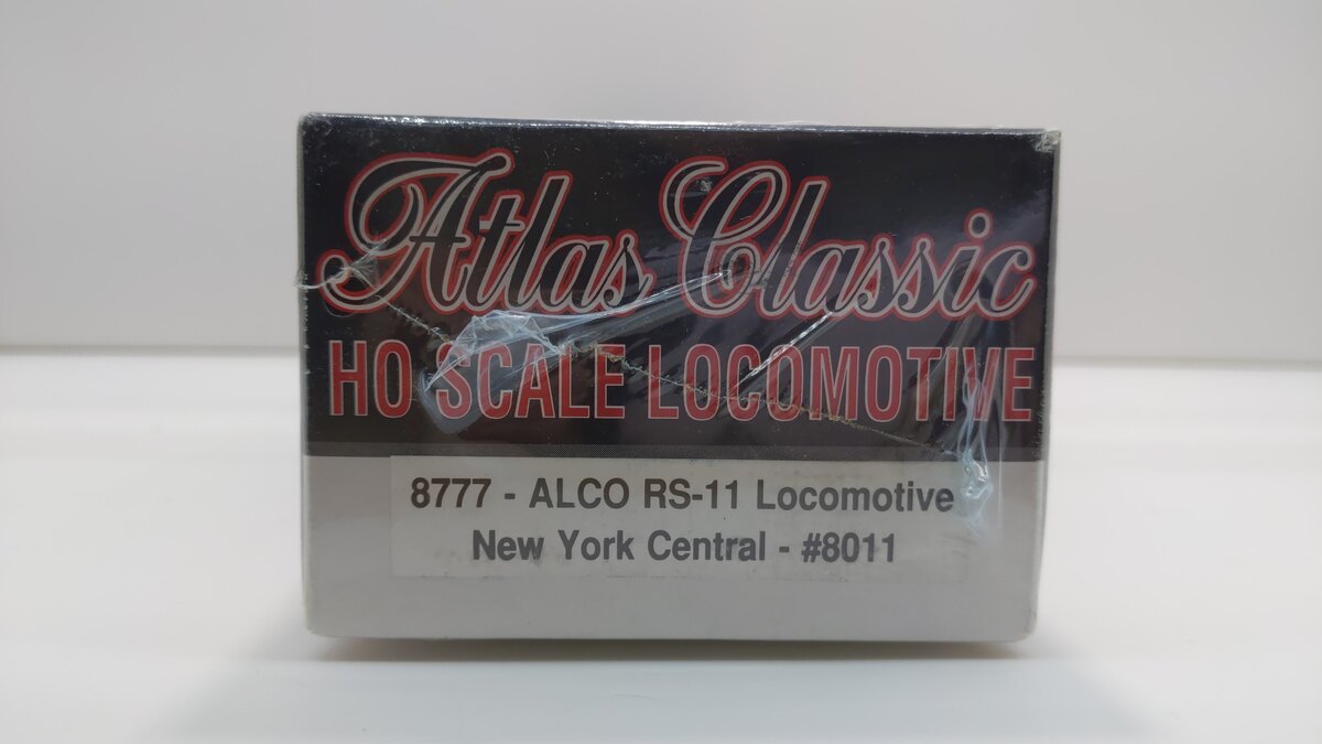 Atlas 8777 HO Scale New York Central ALCO RS-11 Diesel Locomotive #8011