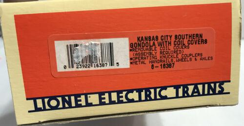 Lionel 6-16387 Kansas City Southern Gondola w/Coil Covers