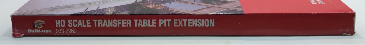 Walthers 933-2969 HO Transfer Table Pit Extension Series Built-Up Cornerstone
