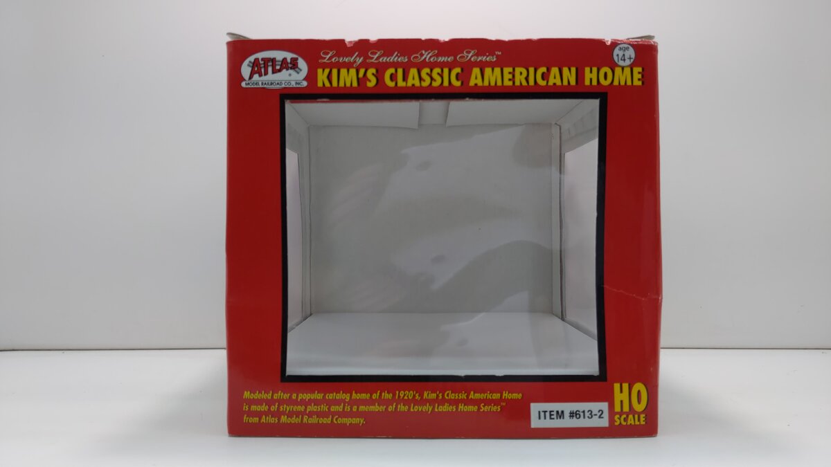 Atlas 6132 HO Scale Tan Assembled Kim's Classic American Home