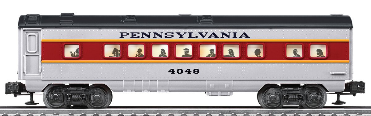 Lionel 6-35168 O Gauge Pennsylvania Add-On Coach Car #4048