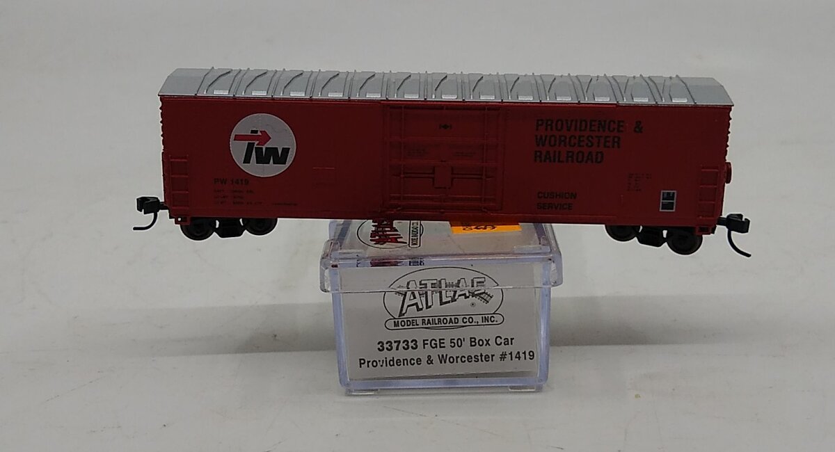Atlas 33733 N Scale P&W 50' FGE Boxcar #3