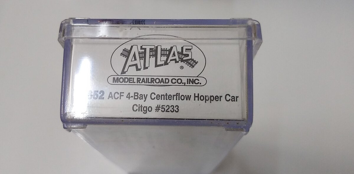 Atlas 39652 N Scale Citgo Centerflow Hopper #5233