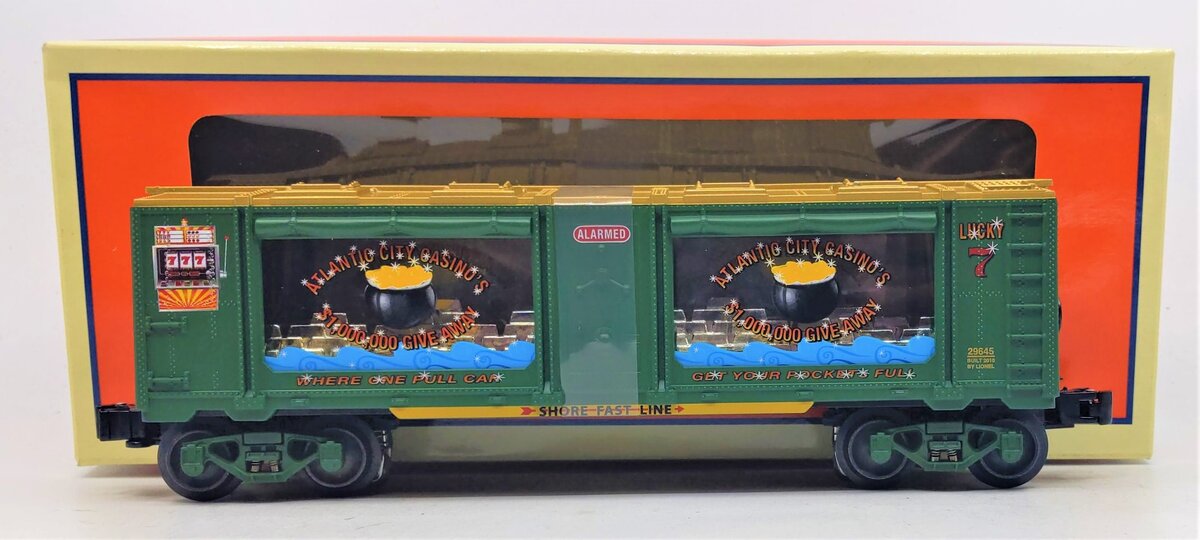 Lionel 6-29645 O Gauge Atlantic City Casino Money Transport Car