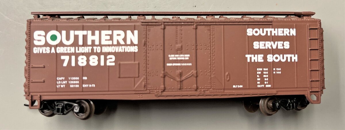 Atlas 33183 N Scale Southern 40' PD Boxcar