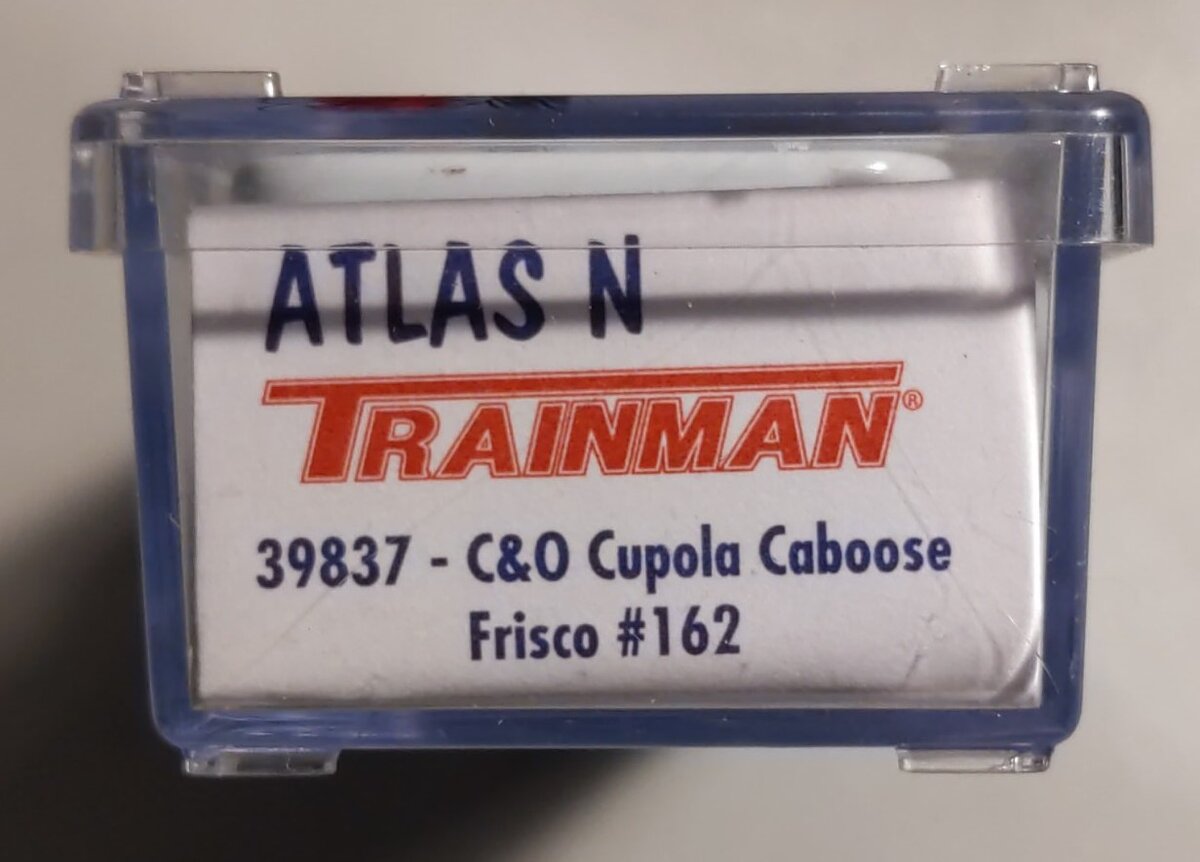 Atlas 39837 N Scale Frisco C&O Cupola Caboose #162