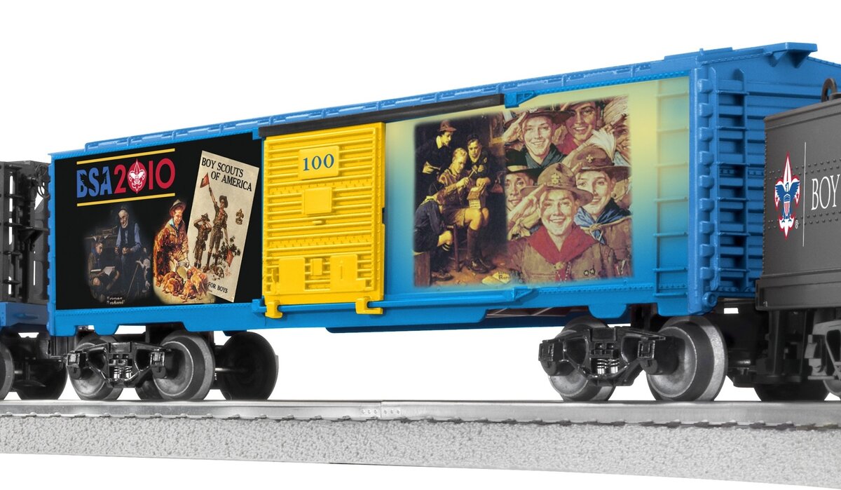 Lionel 6-30123 O Gauge Boy Scouts of America Steam Train Set