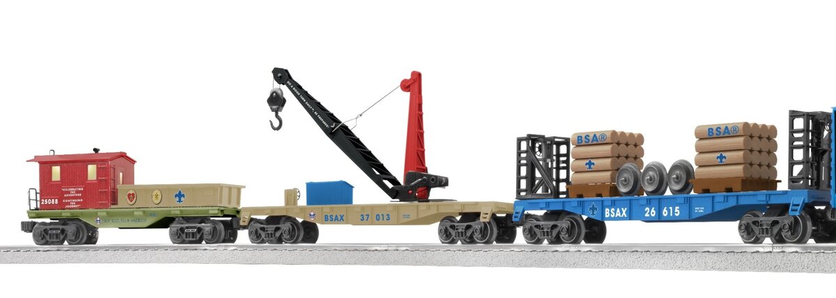 Lionel 6-30123 O Gauge Boy Scouts of America Steam Train Set