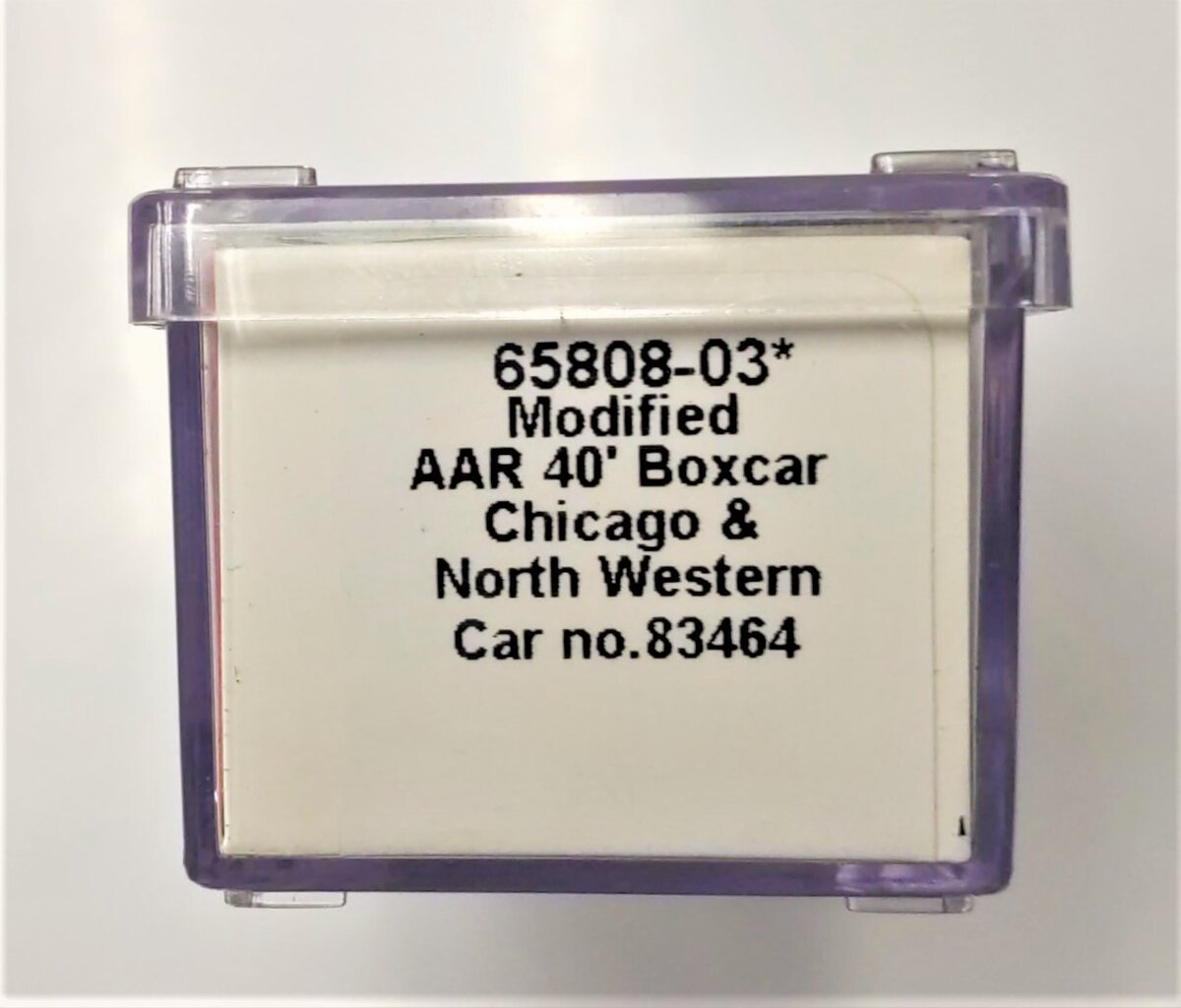 InterMountain 65808 N Scale Chicago & North Western AAR 40' Boxcar #83464