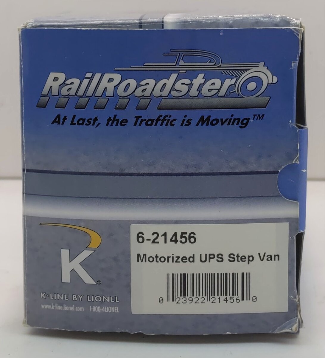Lionel 6-21456 O Scale RailRoadster Motorized UPS Step Van
