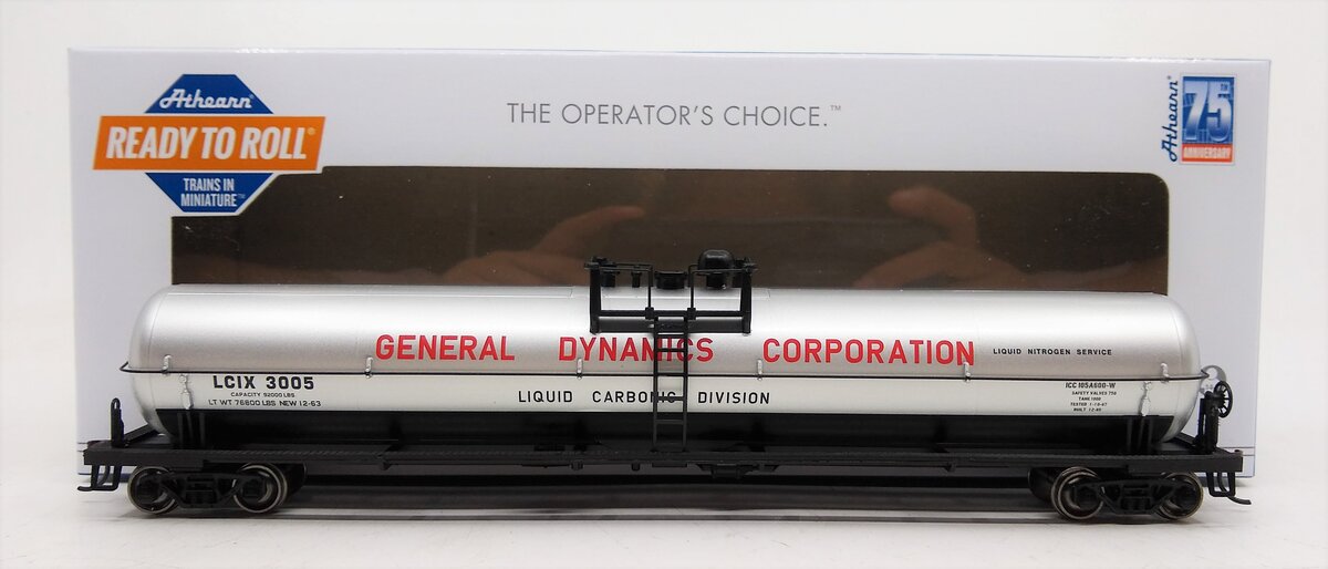 Athearn 16279 HO LCIX RTR 62' Tank Car #3005