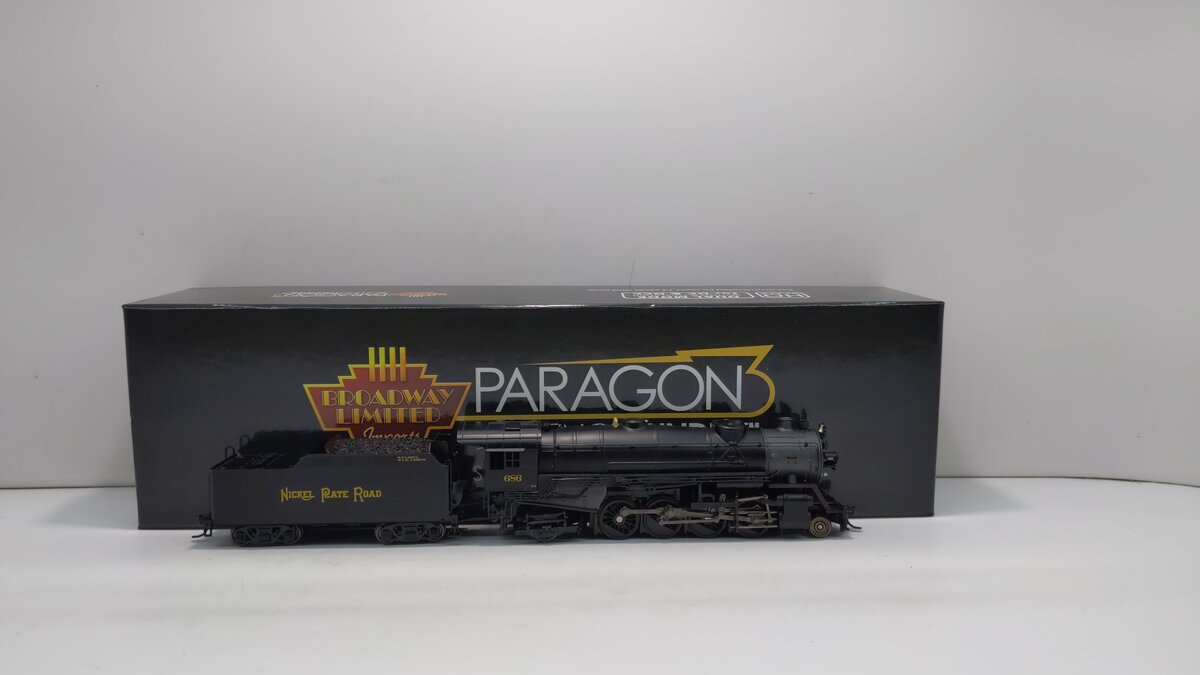 Broadway Limited 5554 HO NKP 2-8-2 Mikado Steam Locomotive with
