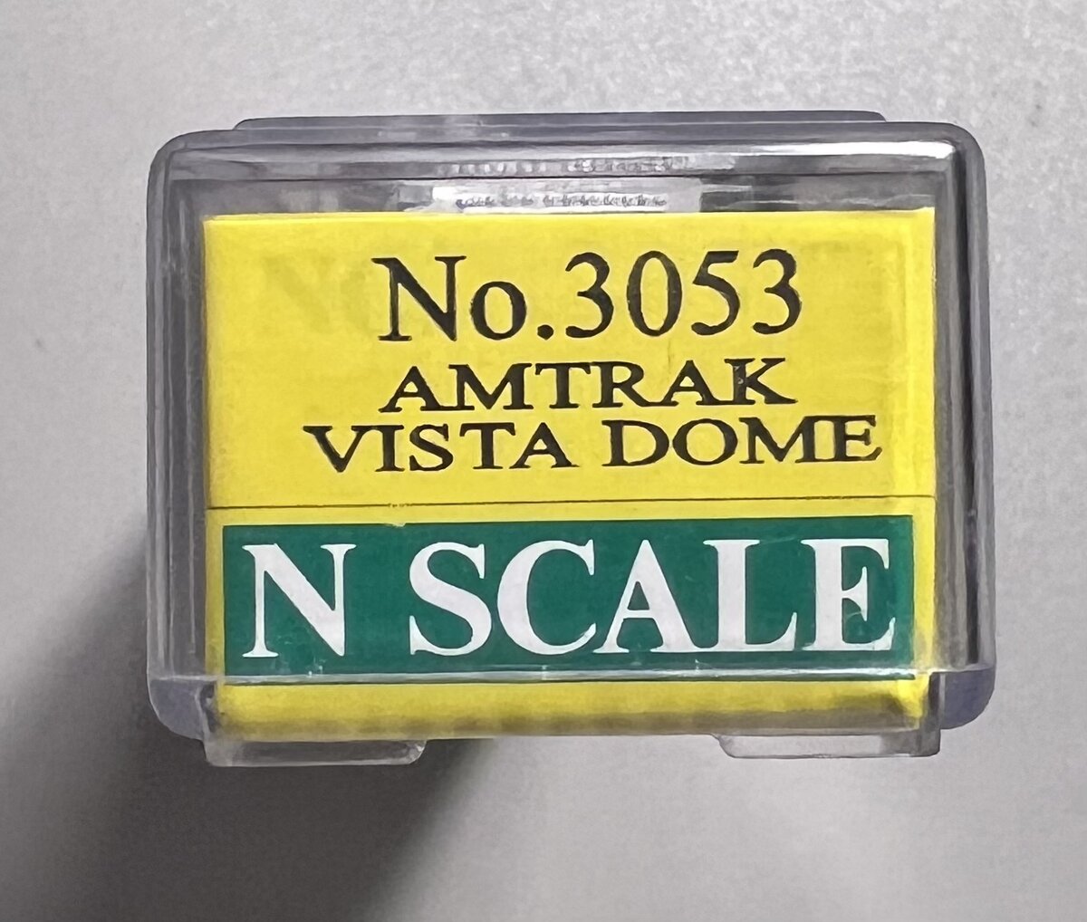 Model Power 3053 N Scale Amtrak Vista Dome Car