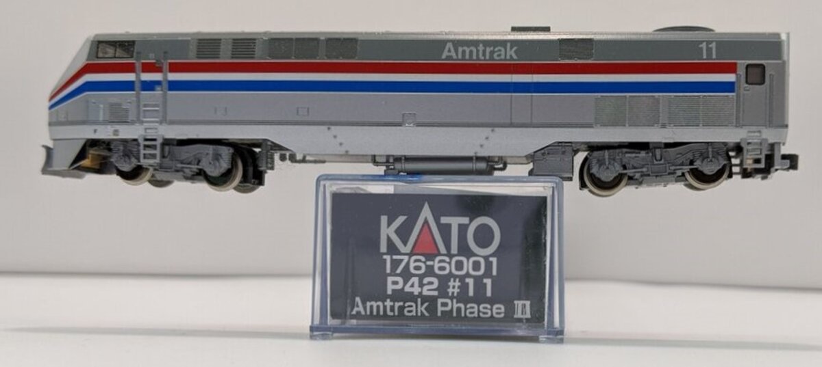 KATO ★ 176-6006 Nゲージ GE P42 Amtrak #121 Kato 176-6001 N Scale Amtrak Phase II P42 Diesel Locomotive #11