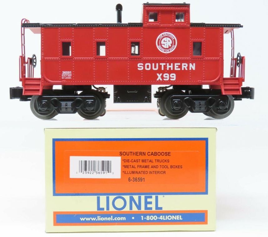 Lionel 6 36591 O Gauge Southern Caboose Trainz