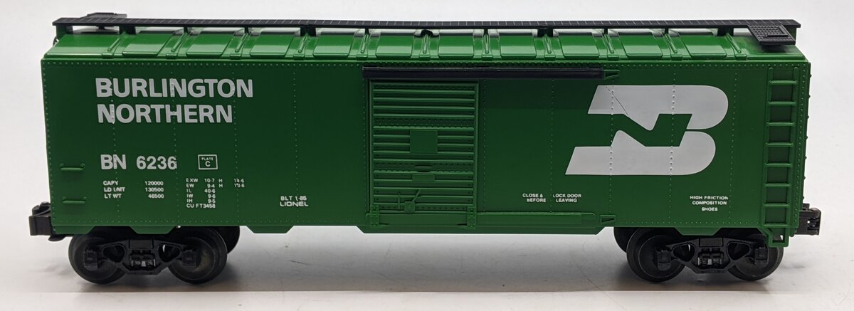 Lionel 6-6236 O Gauge Burlington Northern Standard Box Car